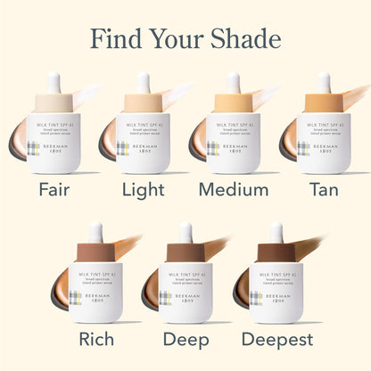 Beekman 1802 Milk Tint Face Primer SPF 43 | Tinted Mineral SPF Primer