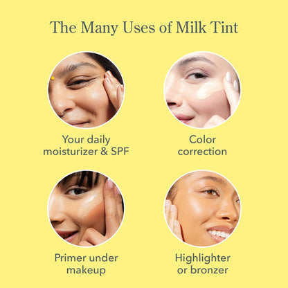 Beekman 1802 Milk Tint Primer SPF 43 Light – Tinted Mineral Primer & Moisturizer