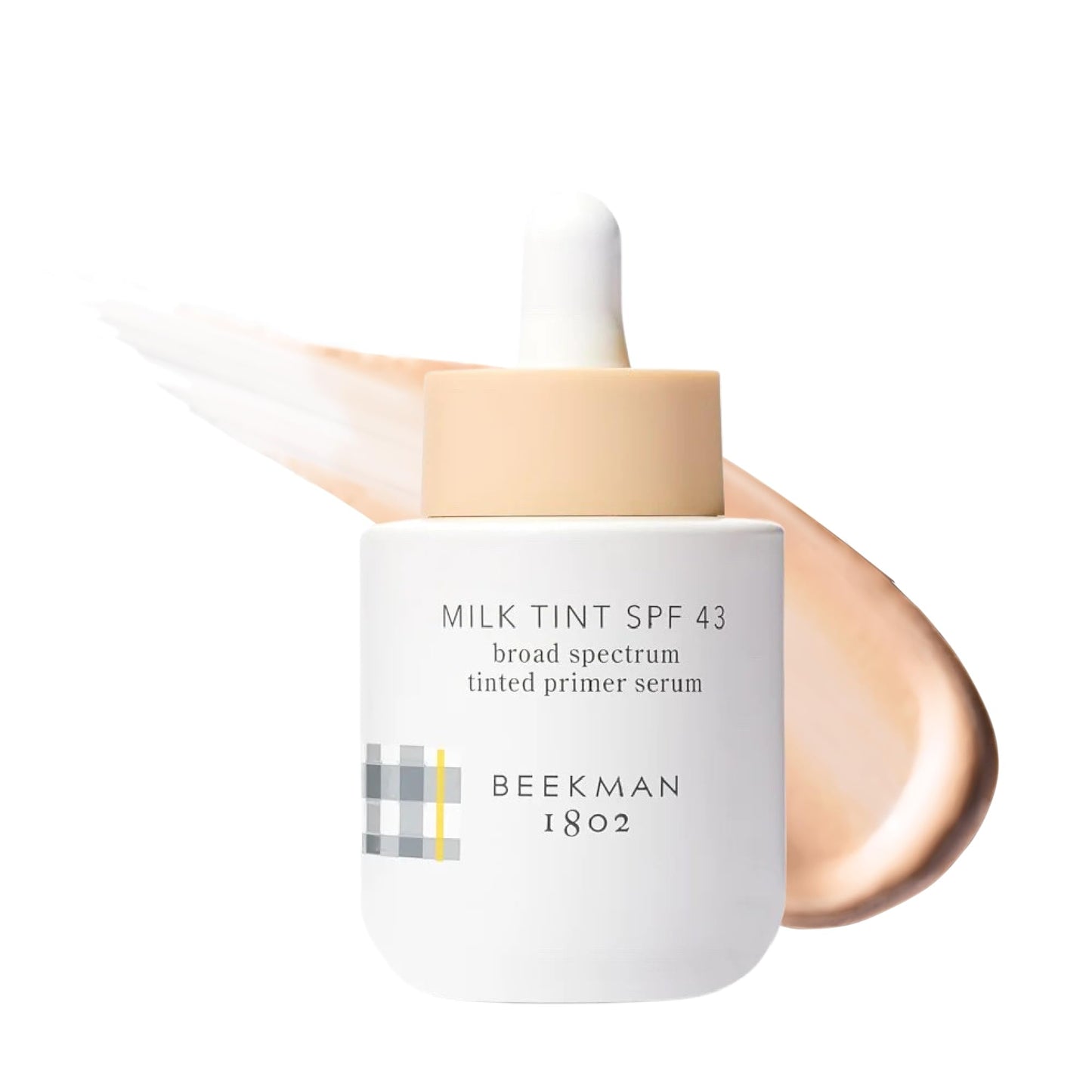Beekman 1802 Milk Tint Primer SPF 43 Light – Tinted Mineral Primer & Moisturizer