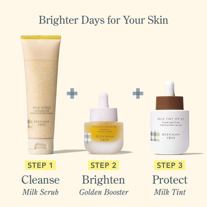 Beekman 1802 Milk Tint Face Primer SPF 43 - Tinted Mineral SPF for Sensitive Skin