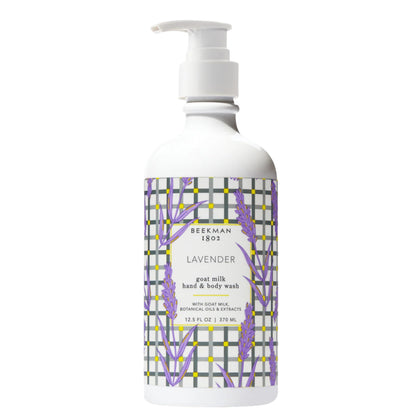 Beekman 1802 Goat Milk Hand Wash Lavender – 12.5 fl oz – Moisturizing & Gentle | Cruelty-Free