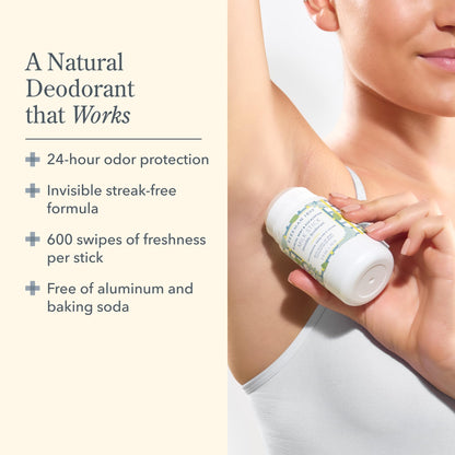 Beekman 1802 Milk Stick Whole Body Deodorant – Glacial Mint & Eucalyptus | Aluminum-Free & Gentle on Sensitive Skin