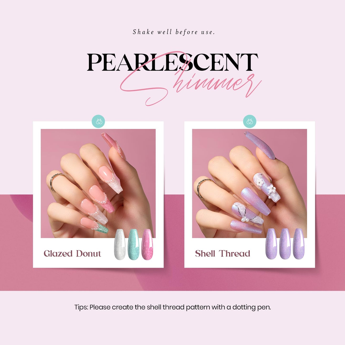 Beetles Gel Polish Set – Healing Elixir: 20 Pastel Colors + Base & Top Coats for DIY Manicure