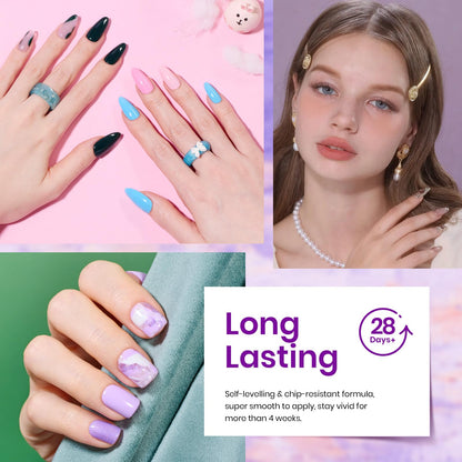 Beetles Spring Gel Polish Set — 32 Colors UV/LED Nails Kit with Base & Top Coats