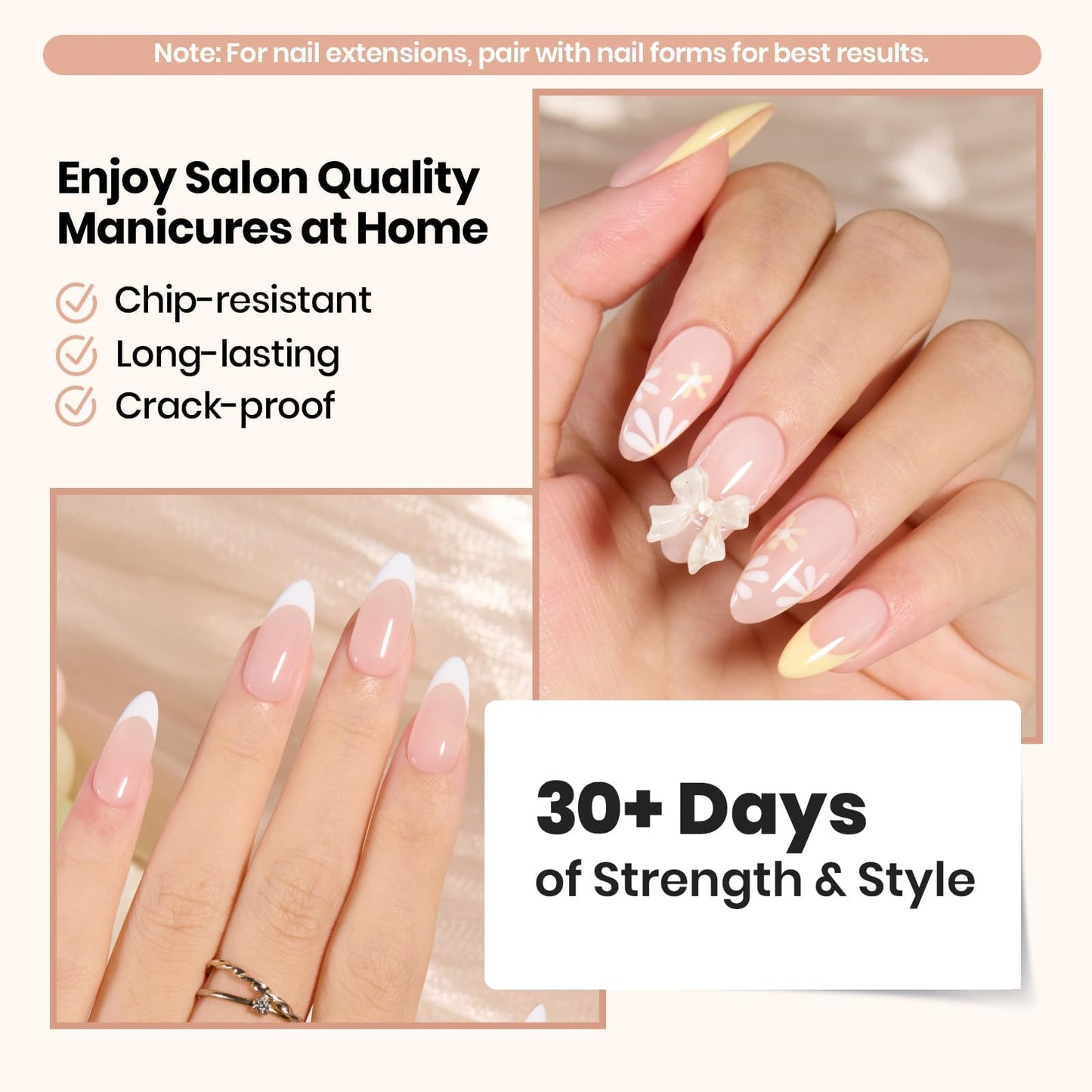 Beetles Builder Gel Kit – HEMA-Free 8-in-1 Nail System + Mini Lamp