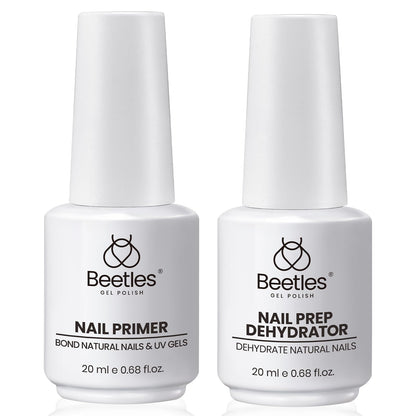 Beetles Nail Dehydrator & Primer 20ml – Large Capacity, HEMA-Free, Strong Adhesion for Gel Nails