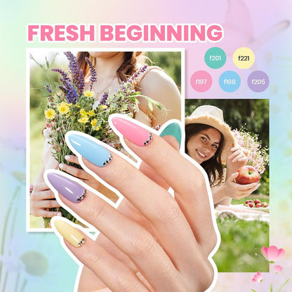 Beetles Gel Nail Polish Kit with UV Light – 32 Colors, 55 Pcs Set, Pro Lamp & Coats