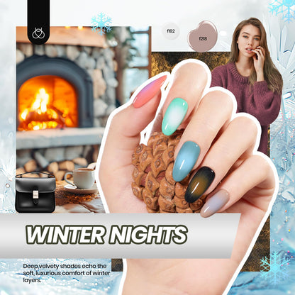 Beetles Gel Nail Polish Kit with UV Light – 32 Colors, 54-Pcs, Base & Top Coats