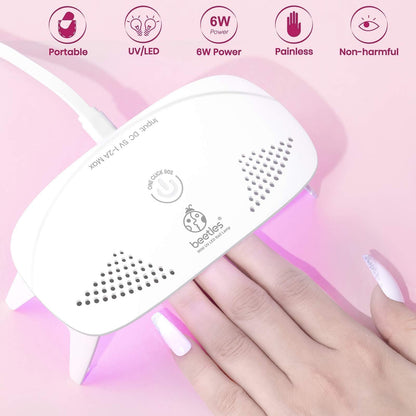 Beetles UV Nail Light – Portable Mini Lamp for Gel Polish