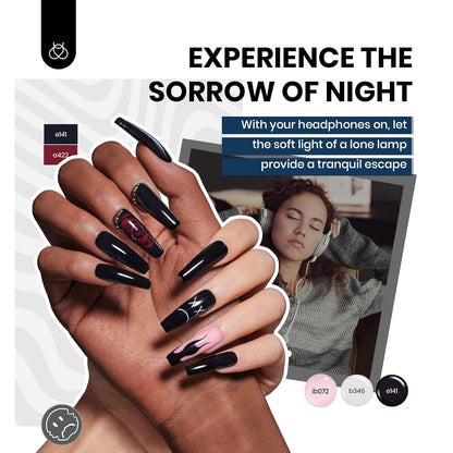 Beetles Gel Polish Kit 85 Pcs with UV LED Lamp 55 Colors for At-Home Manicures