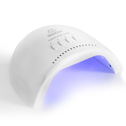 Beetles UV Nail Lamp – Auto Sensor, 30/60/120s Curing, UV/LED Dual Light