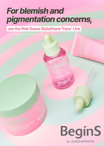 BeginS by JUNGSAEMMOOL Pink Guava Glutathione Blemish Serum – 1.01 fl oz