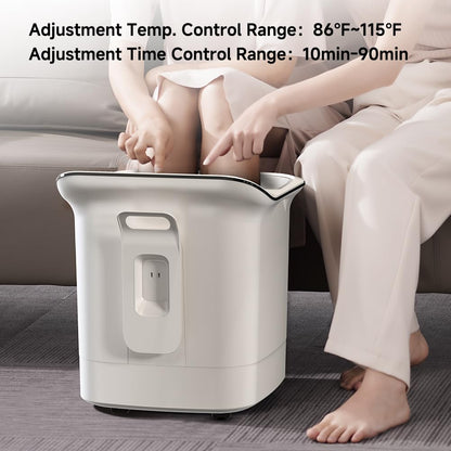 Beici 13-Inch Foot Spa with Dual-Action Massage Shiatsu and Temperature Control