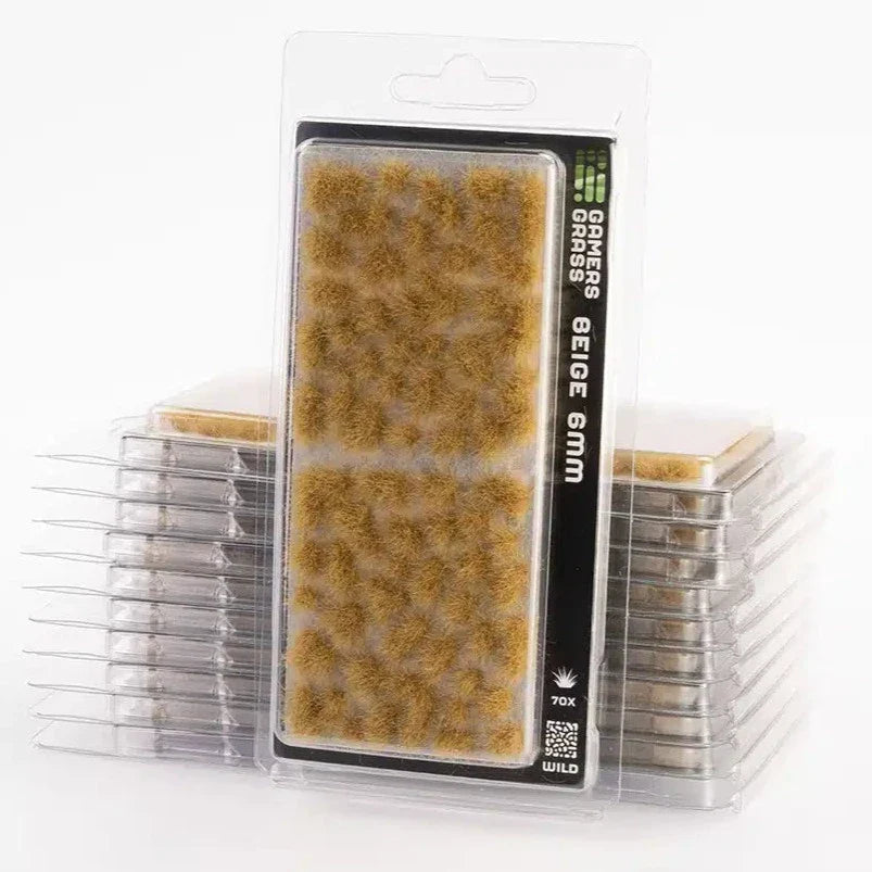 Gamers Grass Beige Wild Tufts 6mm