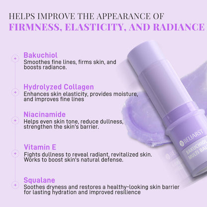 BELIARST Bakuchiol Eye Balm Stick — Retinol Alternative for Dark Circles, Puffiness & Fine Lines (0.32oz/9g)