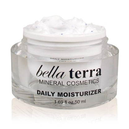 Bellaterra Cosmetics Daily Face Moisturizer – Aloe Vera, Green Tea, Vitamin E, Lightweight Hydration
