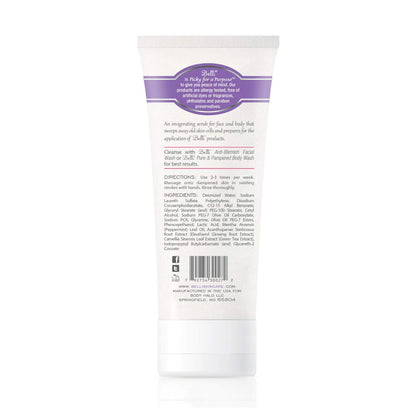 Belli Fresh Start Pre-Treatment Scrub | Gentle Exfoliating Cleanser for All Skin Types, 6.5 oz