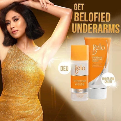 Belo Underarm Cream & Deodorant Orange Variant – Hypoallergenic, Dermatologist Tested