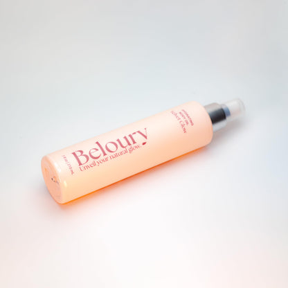 Beloury Velvet Glow Hydrating Body Oil 7 fl oz – Argan Oil, Vegan, Paraben & Silicone Free