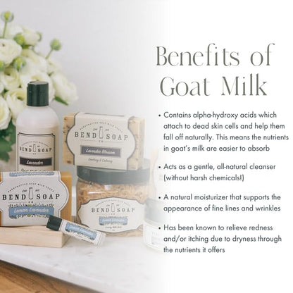 Bend Soap Company All Natural Unscented Goat Milk Soap - 18 oz (Pack of 4)