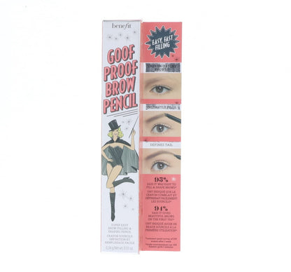 Benefit Goof Proof Brow Pencil DLX 0.01 oz — Shade 03 Medium | Easy Shape & Fill