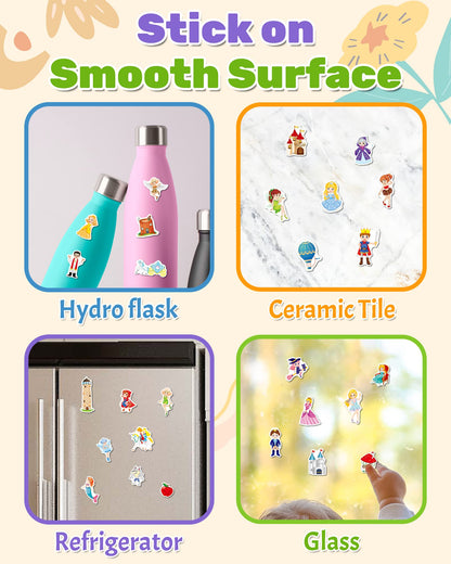 Benresive Reusable Fairy Sticker Book for Toddlers – Travel Fun & Screen-Free Craft