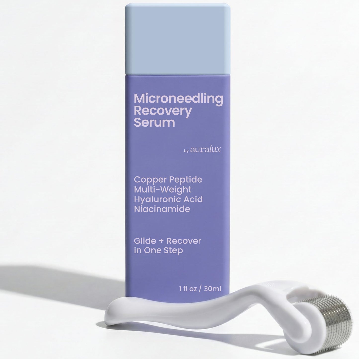 Berkland Auralux Microneedling Serum – Glide + Recovery in One Step for Dermarollers & Devices