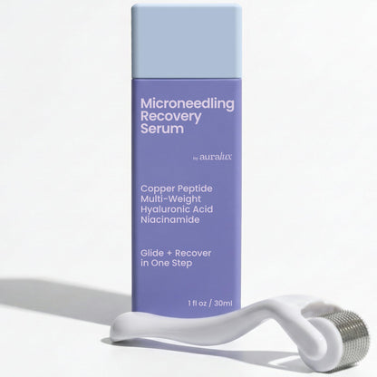 Berkland Auralux Microneedling Serum – Glide + Recovery in One Step for Dermarollers & Devices