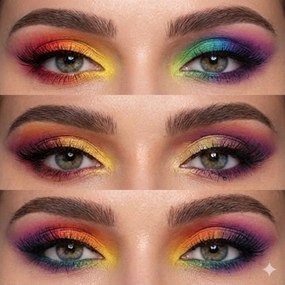 BestLand 39-Color Rainbow Eyeshadow Palette – Matte & Metallic Shades
