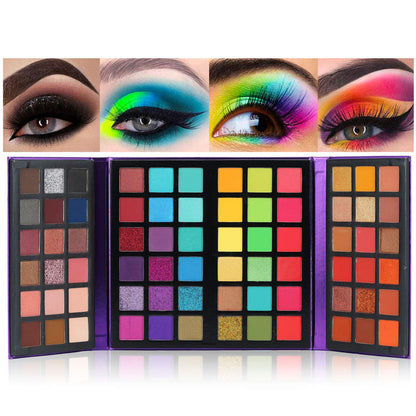 BestLand 72-Color Ultra Secret Eyeshadow Palette — 4-in-1 Color Board