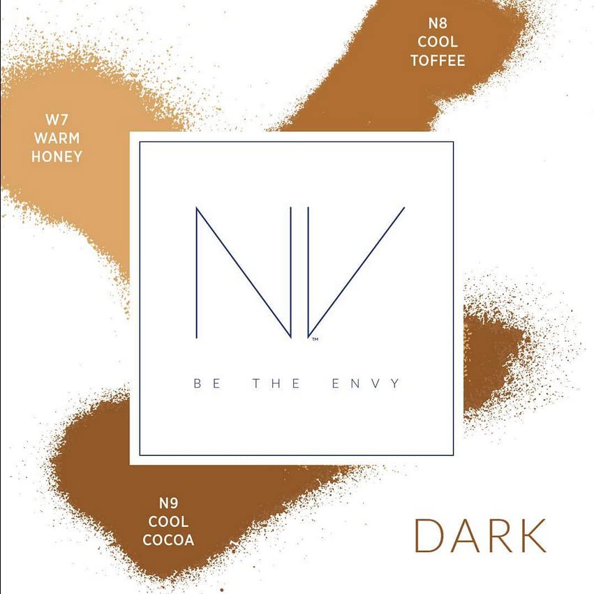 BE THE ENVY NV BB Perfecting Mist Foundation – Buildable Airbrush Coverage (Cool Cocoa)