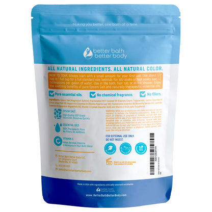 Better Bath Better Body Detox Foot Soak Salts – Lemon, Peppermint & Lavender (32 oz)