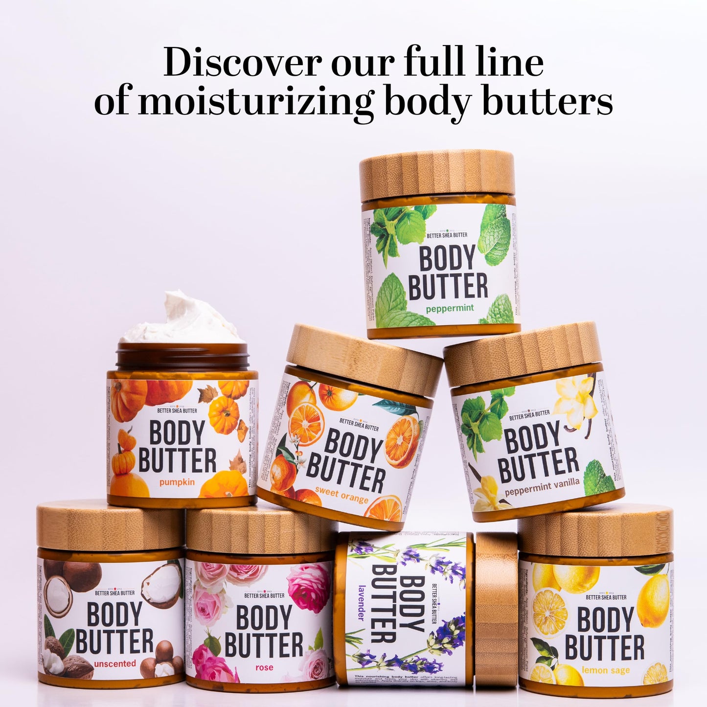 Better Shea Butter Sweet Orange Body Butter | Raw Shea, Jojoba Oil