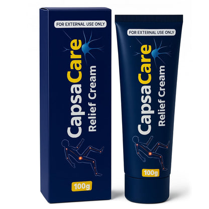 Beuifvo CapsaCare Neuropathy Relief Cream with Capsaicin, Arnica & Menthol | 100g