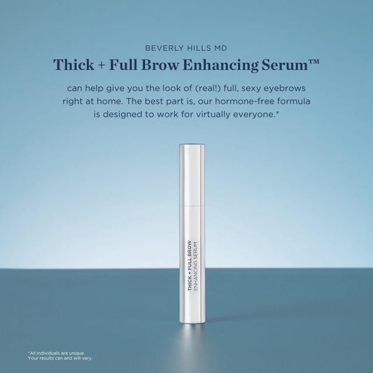 Beverly Hills MD Thick + Full Brow Serum – Fuller, Thicker-Looking Brows Growth Formula