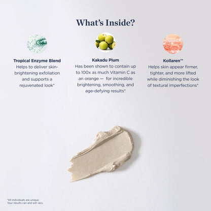 Beverly Hills MD Firm + Balance Mineral Mask – Exfoliating Clay for Lift, Firm, and Glow
