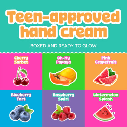 BeYoutiful Hand Lotion Set for Teens — Six Fruity Travel Size Creams