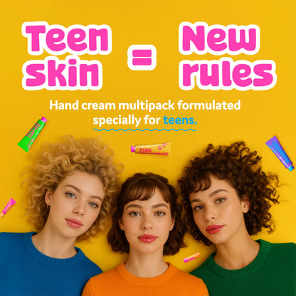 BeYoutiful Hand Lotion Set for Teens — Six Fruity Travel Size Creams