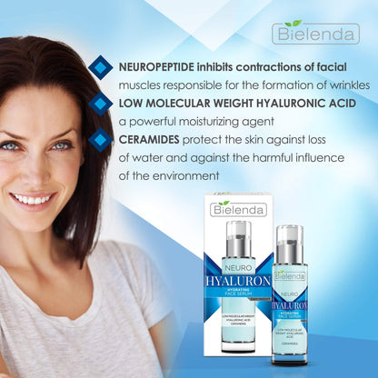 Bielenda Neuro Hialuron Facial Serum – Lightweight Hydration and Smoothness