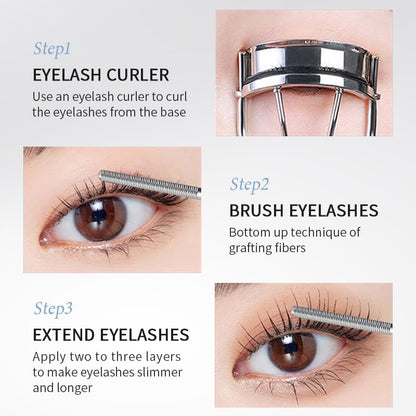 Biewals Iron Wand Mascara 2-Pack – Volumizing, Curling & Smudge-Proof