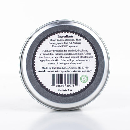 Big Crazy Buffalo Buff Bar Trail Ride: Pure Bison Tallow Balm for Hydration