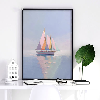 Big Poster For Home Office | Set of 3 Italian Lifestyle Wall art Prints