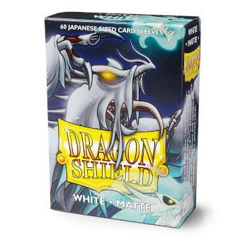 Dragon Shield - Matte Japanese Size Sleeves 60pk - White