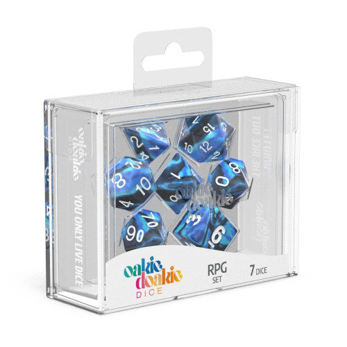 Oakie Doakie Dice - RPG Set 7 Pack Gemidice - Twilight Stone