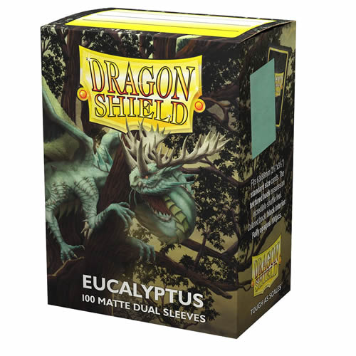 Dragon Shield - Matte Dual Standard Size Sleeves 100pk - Eucalyptus