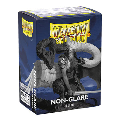 Dragon Shield - Matte Non-Glare Standard Size Sleeves 100pk - Blue