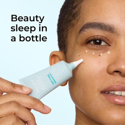 Bigger Than Beauty Skincare Defying Gravity Eye Lifting Cream – Plant-Based Retinol, Green Tea, Vegan & Cruelty-Free