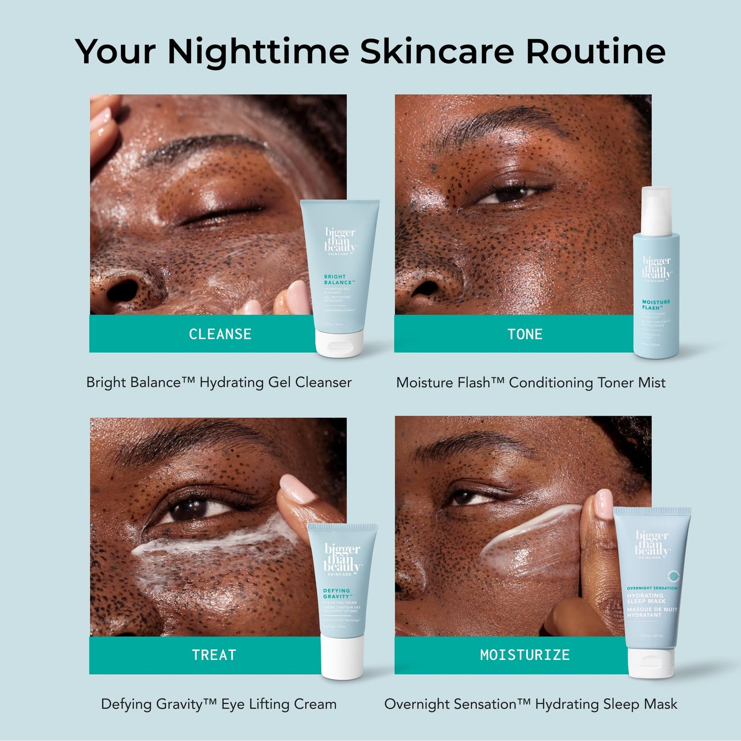 Bigger Than Beauty Skincare Defying Gravity Eye Lifting Cream – Plant-Based Retinol, Green Tea, Vegan & Cruelty-Free