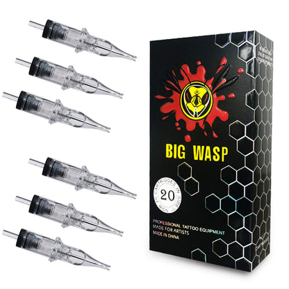 BIGWASP 4th Generation Premium Tattoo Cartridges #10 Bugpin 5RL 20Pcs