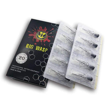 BIGWASP 4th Generation Premium Tattoo Cartridges - 3RL #10, 20 Pcs